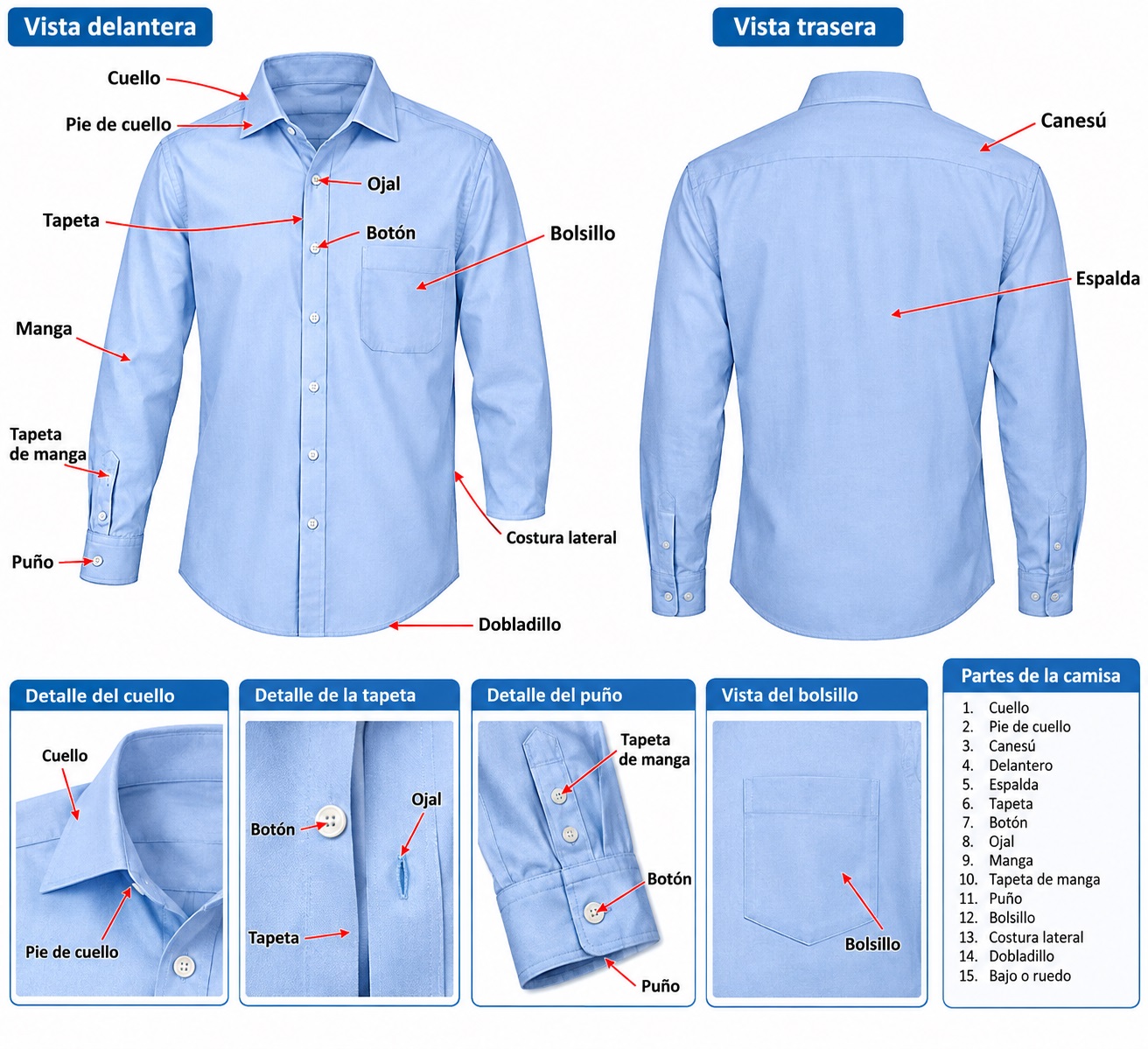 CAMISA DE CABALLERO